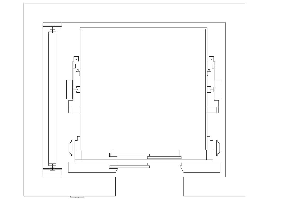 Download Free Lift Elevator Plan DWG File