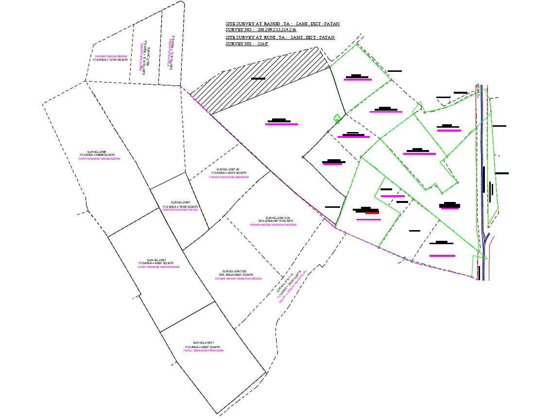 Site Survey Plan DWG CAD File for Accurate AutoCAD Layout and Mapping