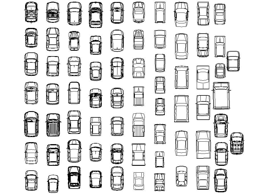 Download Free Vehicle CAD blocks