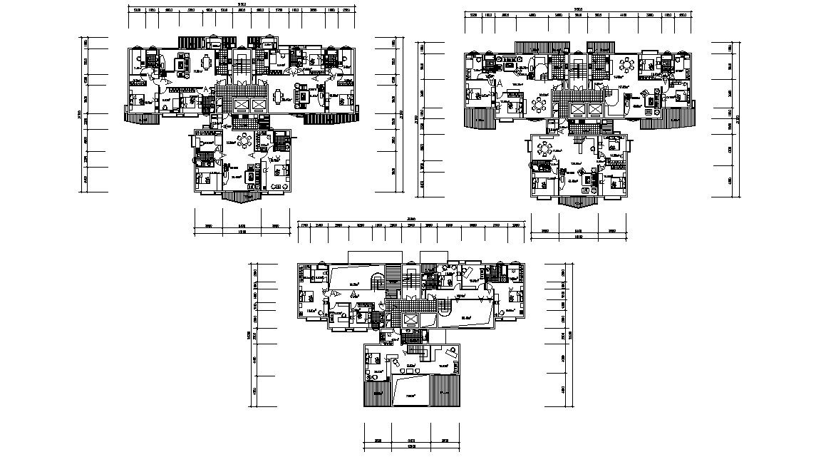 Download House Layout Plan AutoCAD File