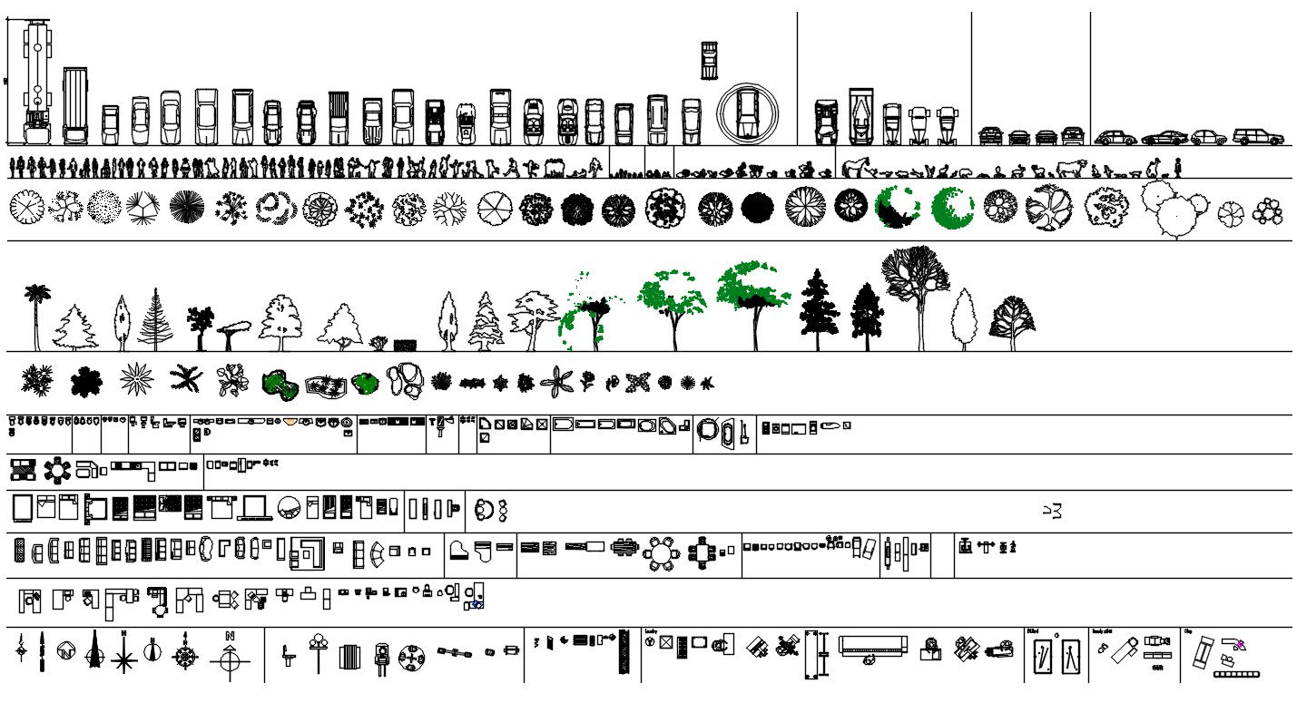 Download Miscellaneous CAD Blocks