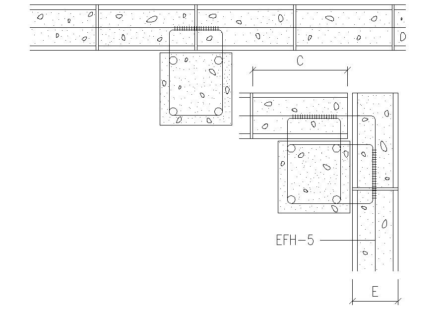 Download Reinforced Structure CAD Drawing