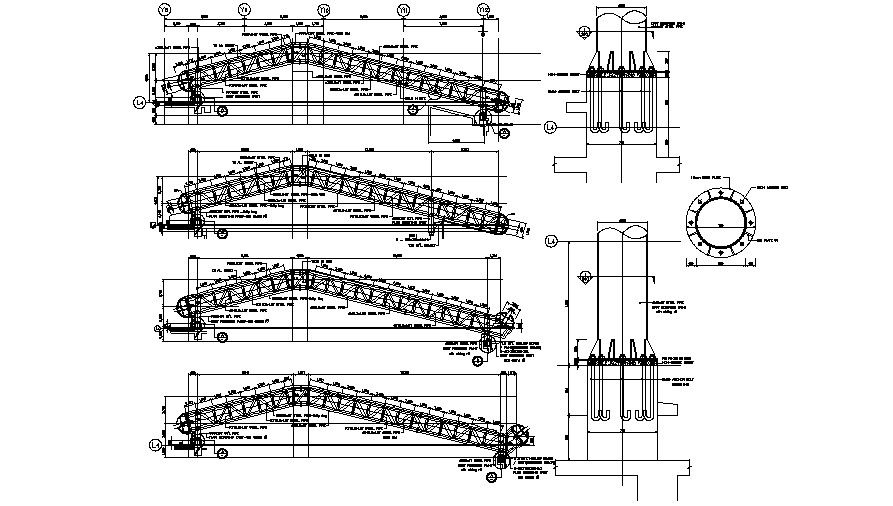 Download Roof Truss Construction dwg File 