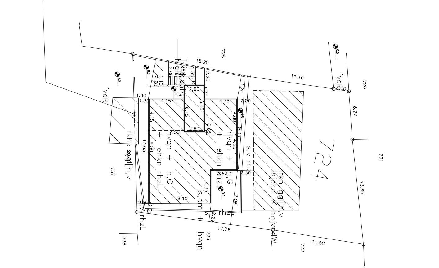 Download Split Plot Layout And Site Demarcation Drawing