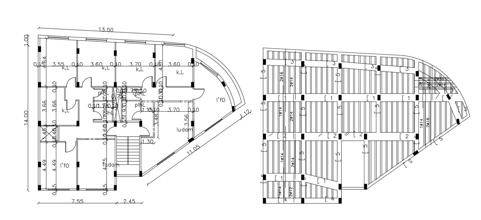 Download Structure Beam Column And Residential Floor Plan