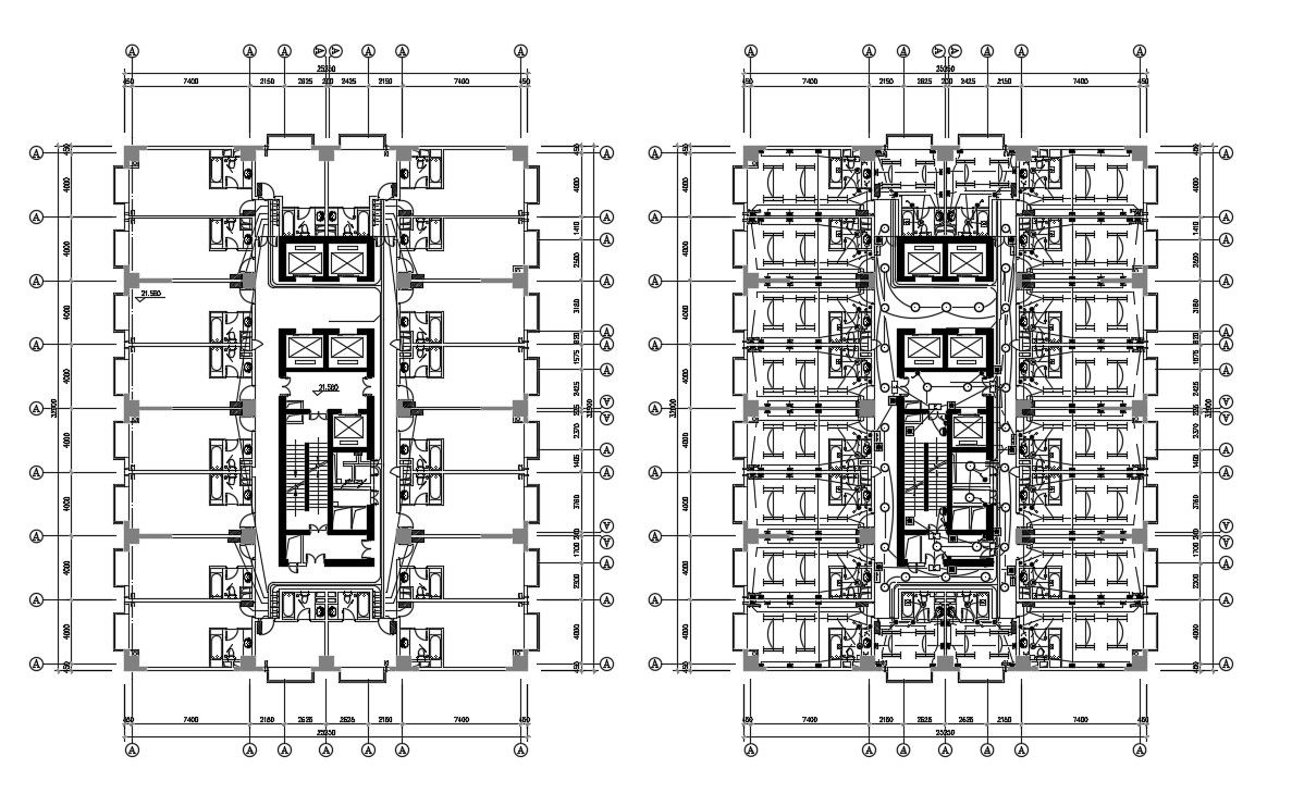 Download The Hotel Room Floor Plan AutoCAD File