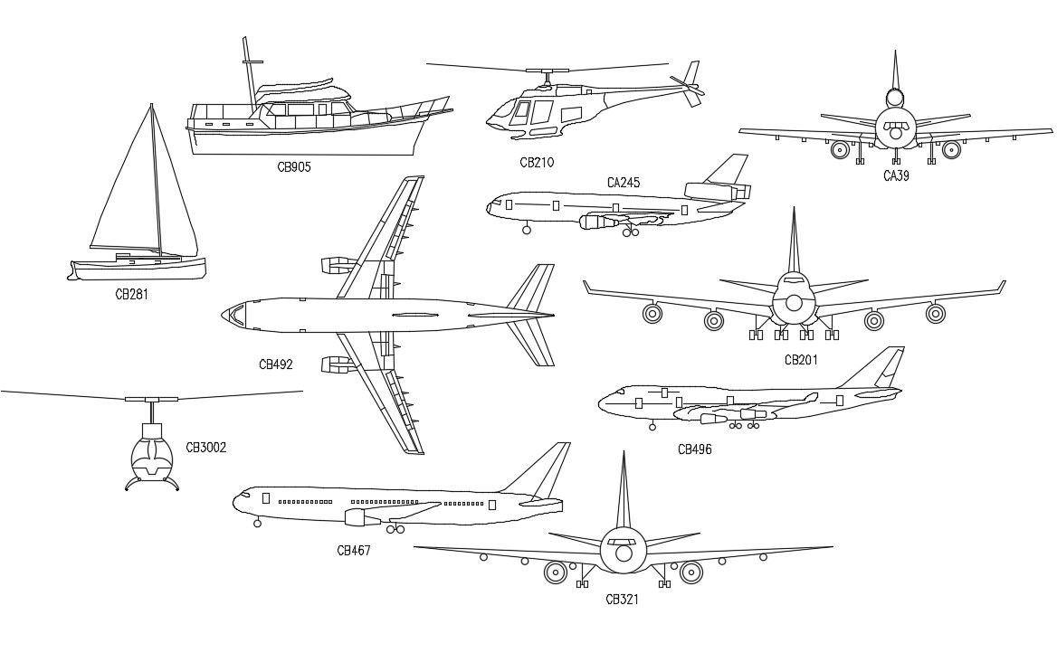 Download Vehicle CAD Blocks