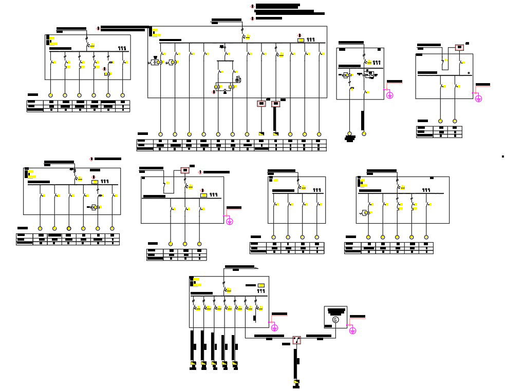 Download Electrical Circuit Diagram Free DWG File