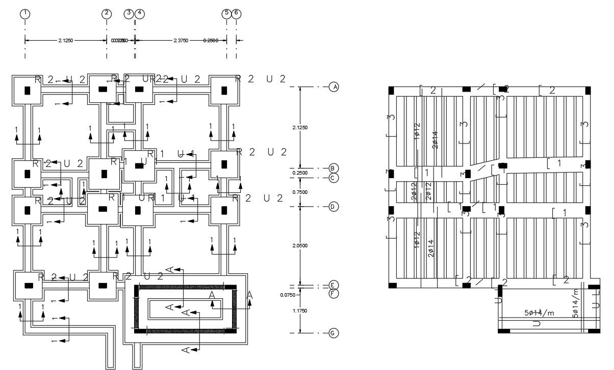 Download Free Column Foundation And Slab Structure deisign