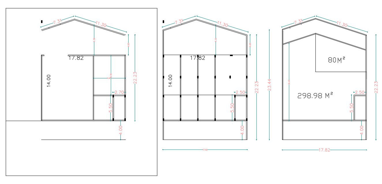 Download Free DWG File House Floor Plan 