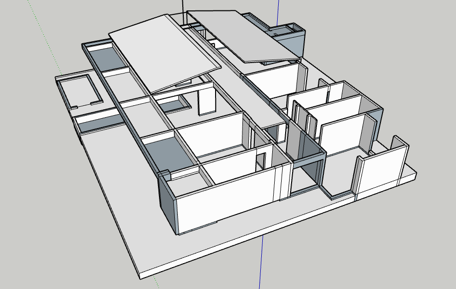 Download Free Sketchup File Of 3D House Elevation