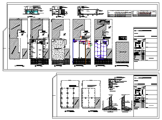 Draft municipal premises constructive details dwg file