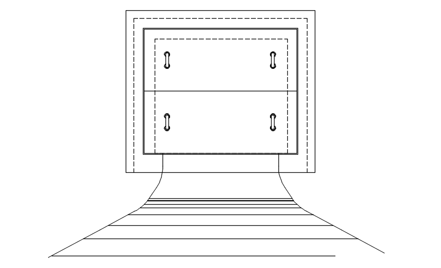 Drainage system in detail AutoCAD drawing, dwg file, CAD file