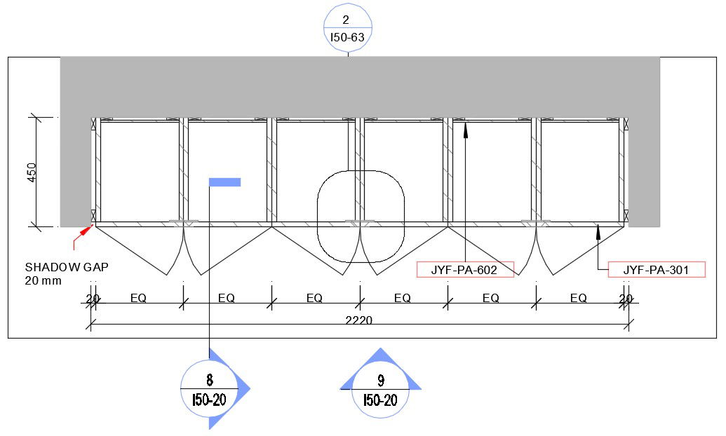 Drawer detail presented in this cad drawing file. Download this 2d AutoCAD drawing file.