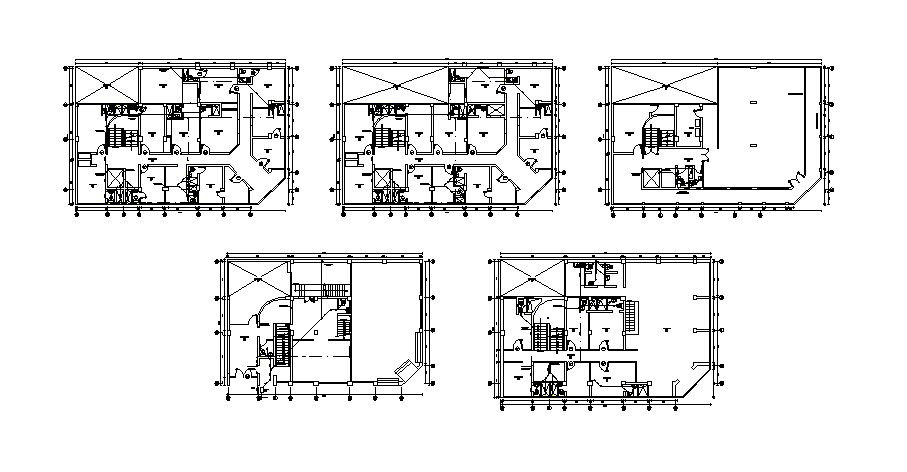 Sanitary Layout Drawing In DWG File