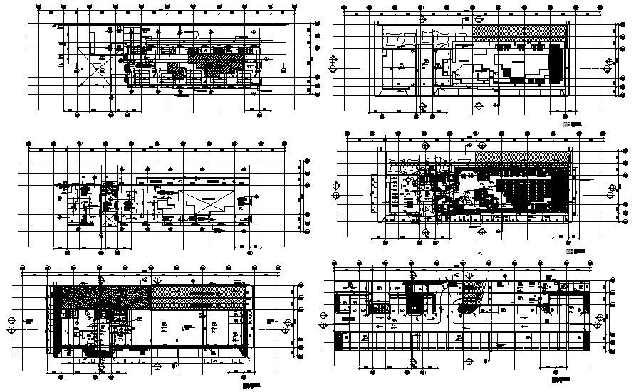 Club Plans In DWG File