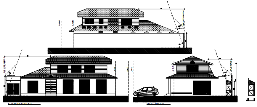 Drawing of office design in AutoCAD