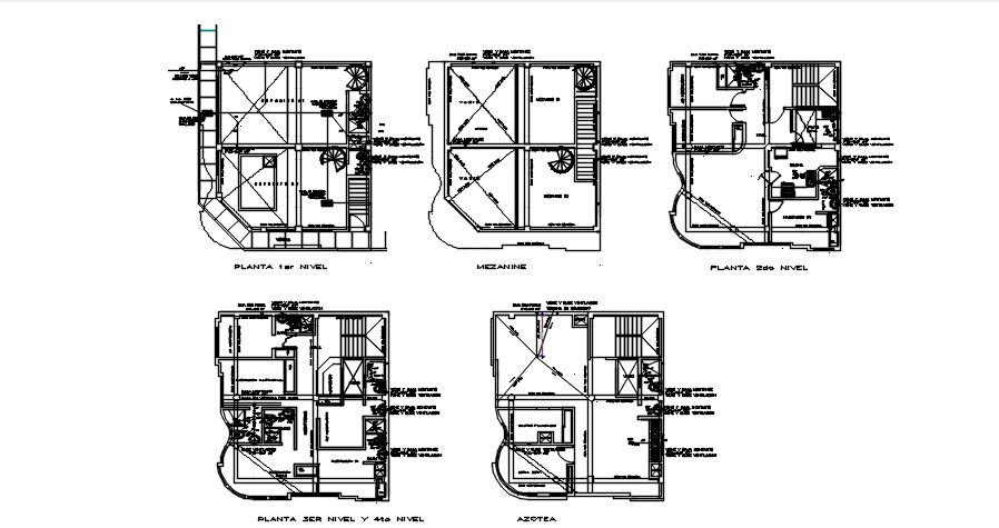 Sanitary Layout Plan In DWG File
