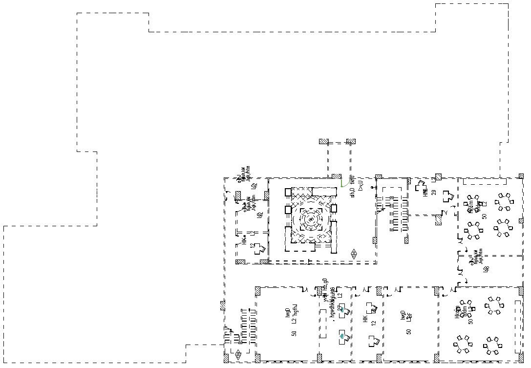 Drawing 2d AutoCAD file of the section details of the college building with the furnitures. Download the AutoCAD DWG file.