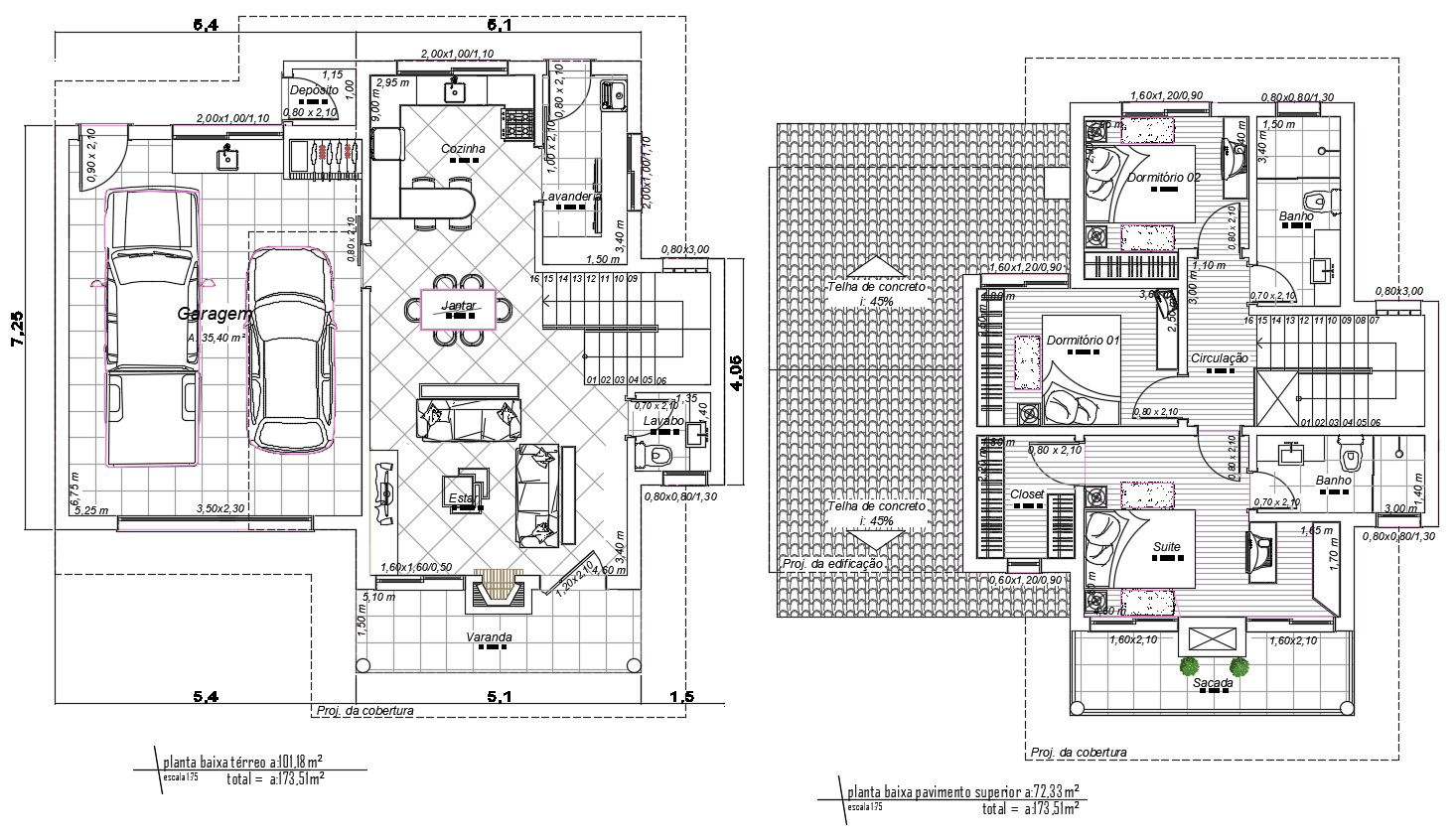Drawings details of house layout CAD plan autocad file