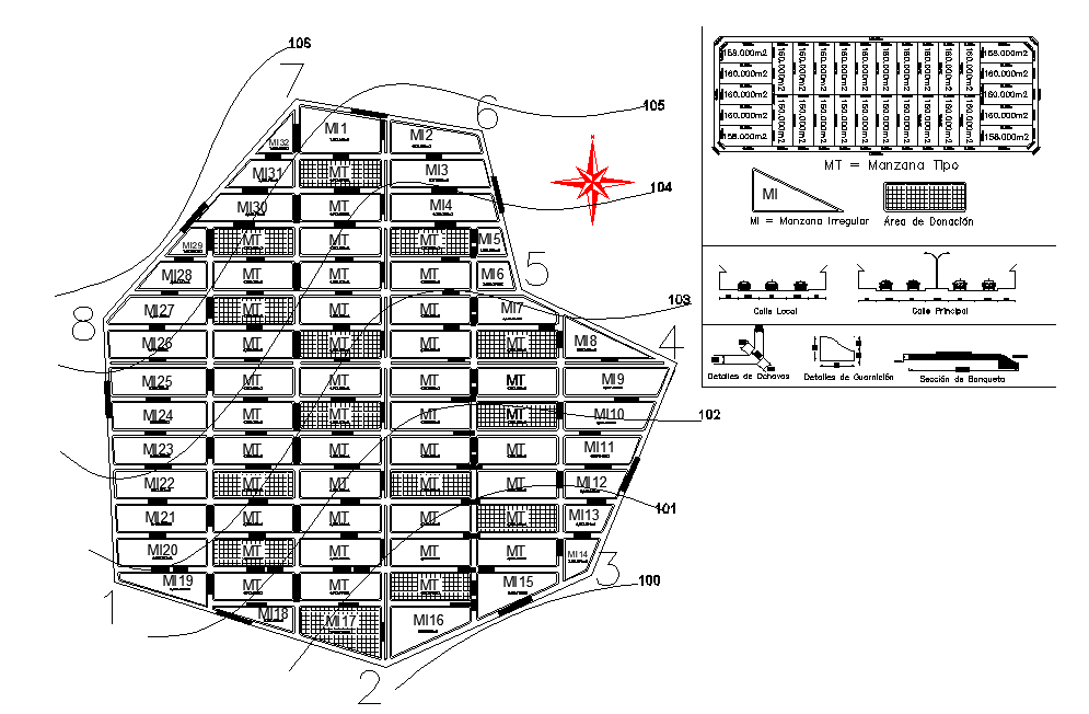 Drinking water network diagram layout file