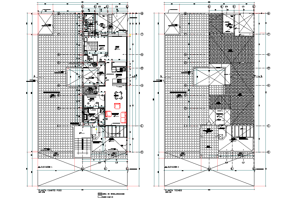 Drywall housing plan layout file