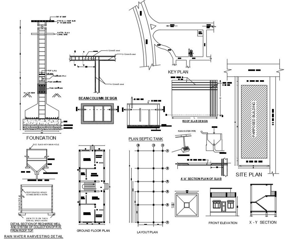 Dual House Complete Project AutoCAD File
