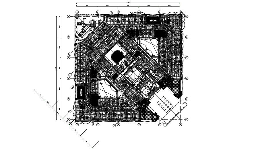 Ducting system Plan for office building.