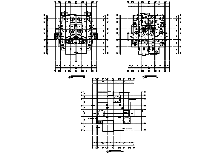 Duplex plan detail dwg file