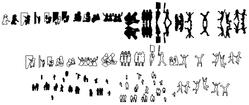 Dwg blocks of people in autocad