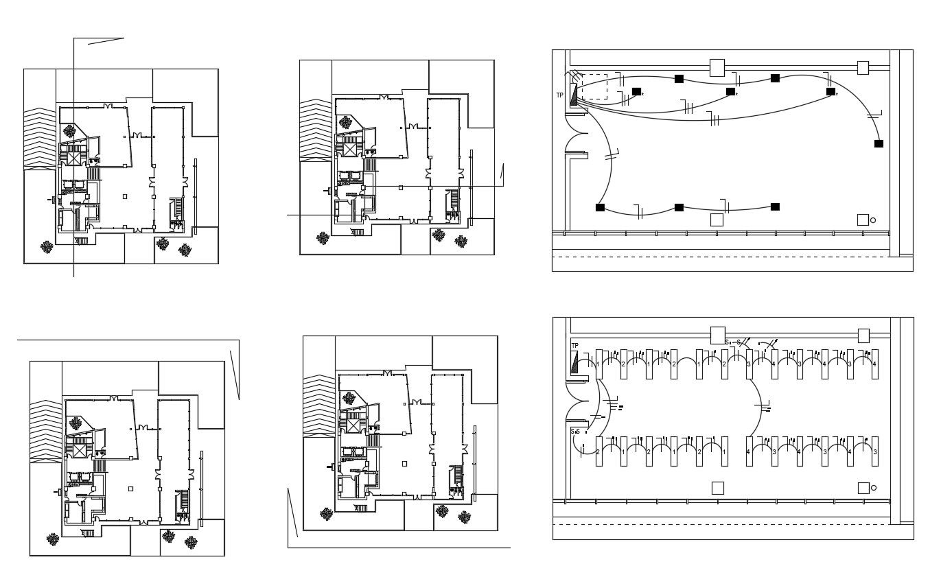 Dwg file of commercial building 