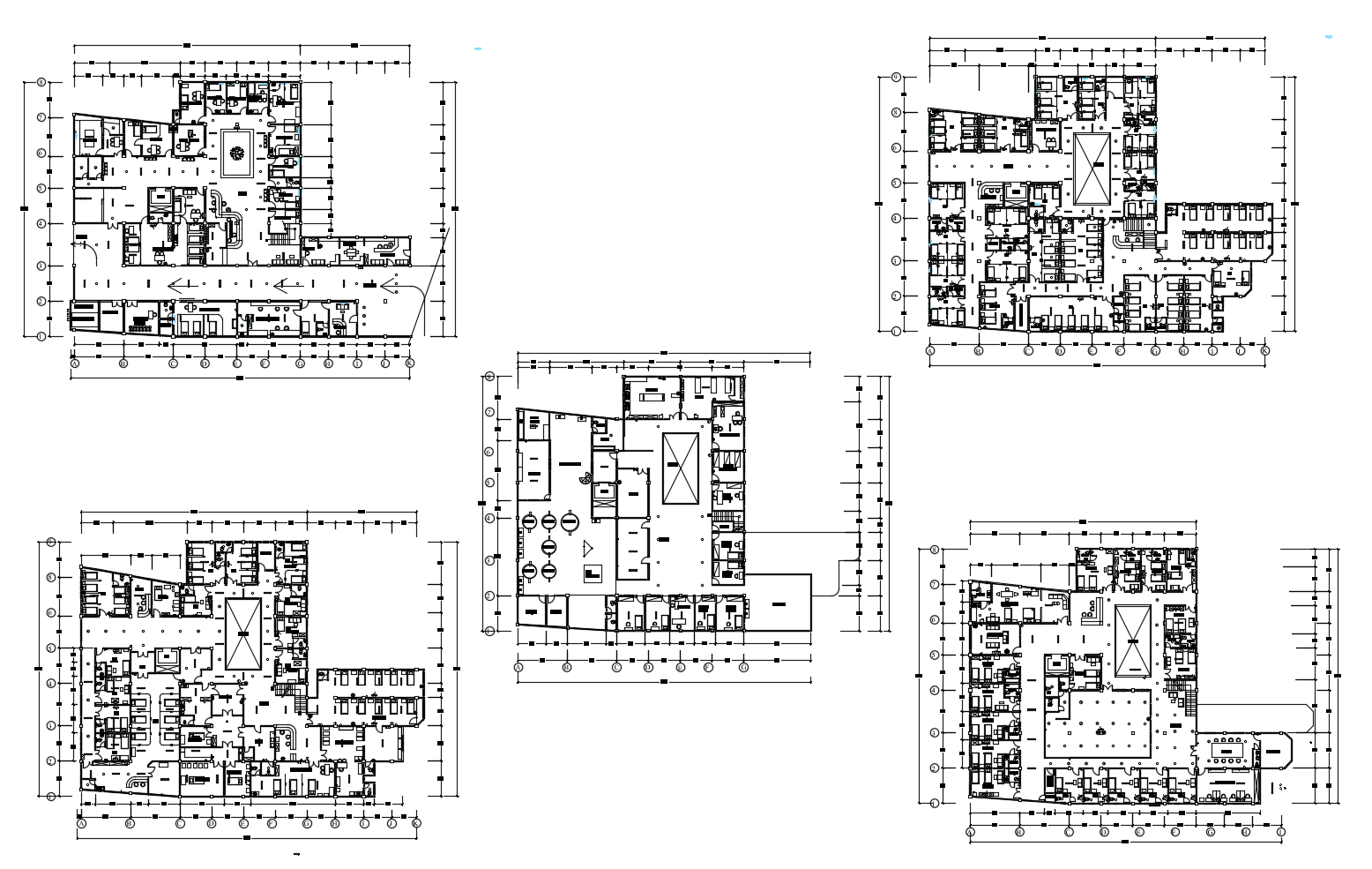 Dwg file of hospital