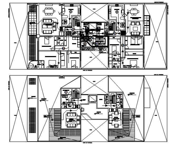 Dwg file of the residential house