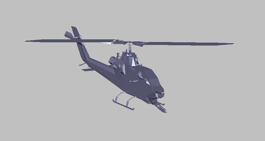 Dynamic 3d elevation block details of helicopter dwg file
