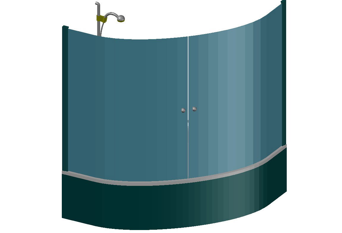 Dynamic 3d gate elevation cad drawing details dwg file