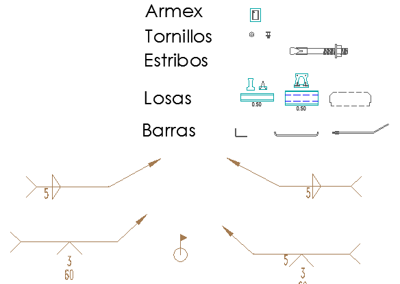 Dynamic Blocks for Structure dwg file
