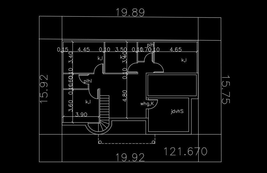 East facing 20x16m house plan design