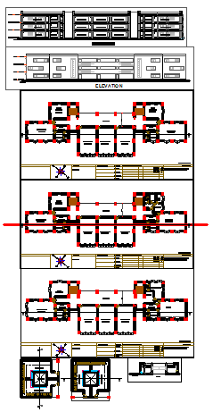 Educational University project design drawing