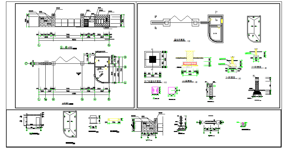 Electric & Structure detail & Construction detail.