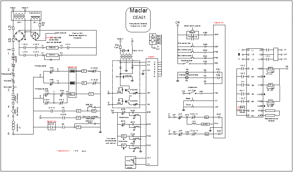 Electric Lay-out design for motor control system