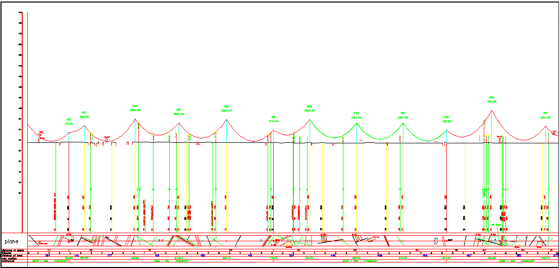 Electric Lay-out design of tower