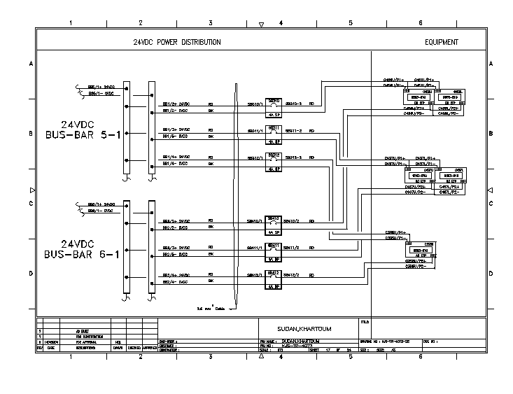 Electric detail DWG file
