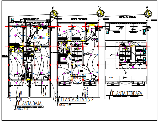 Electric plan detail dwg detail
