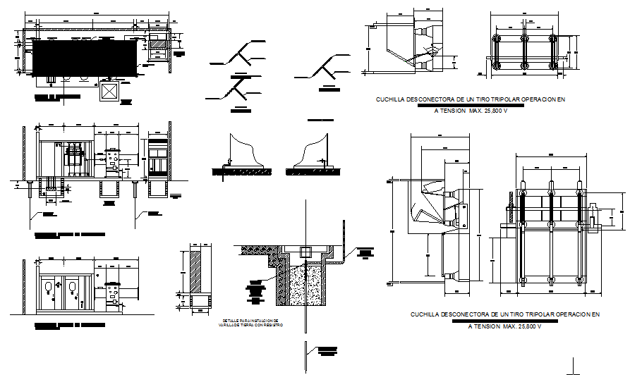 Electric sub-station 