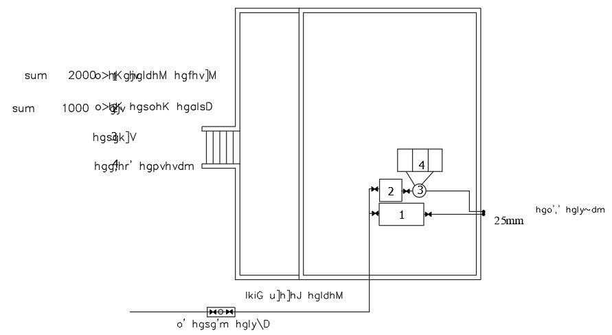 Electric Meter Plan Of House AutoCAD File