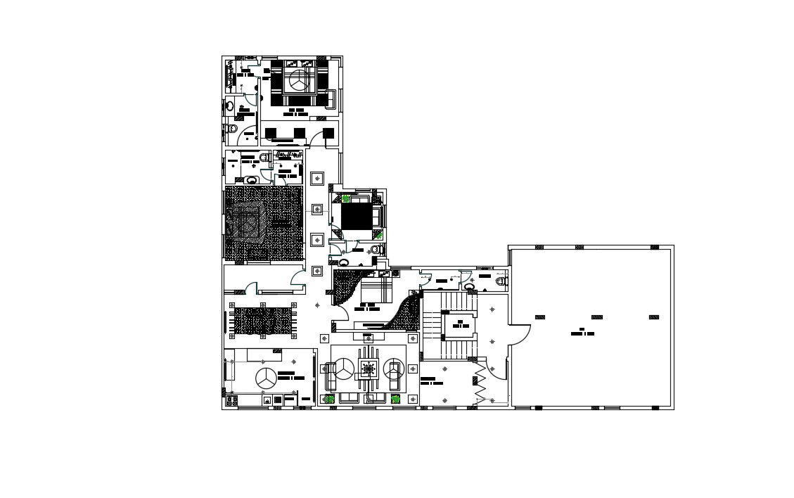Electrical Layout Plan In DWG File
