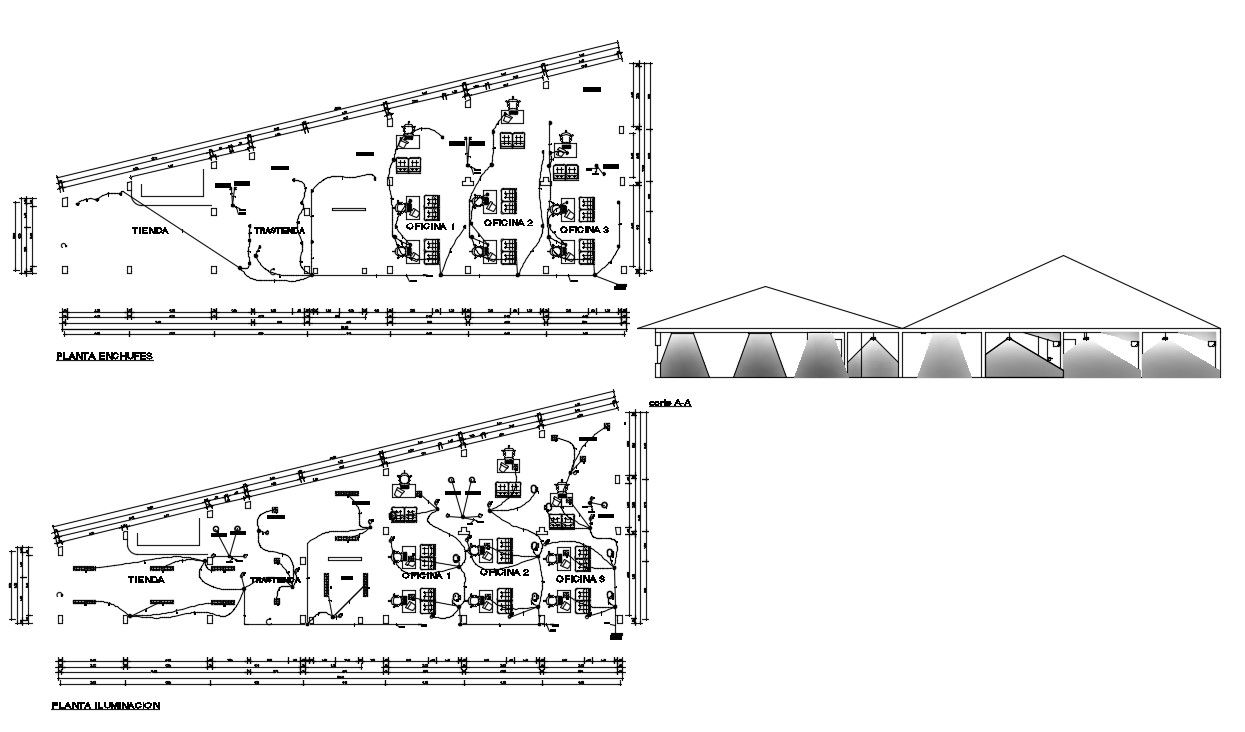 Electrical Layout Plan Of Office Floor Plan