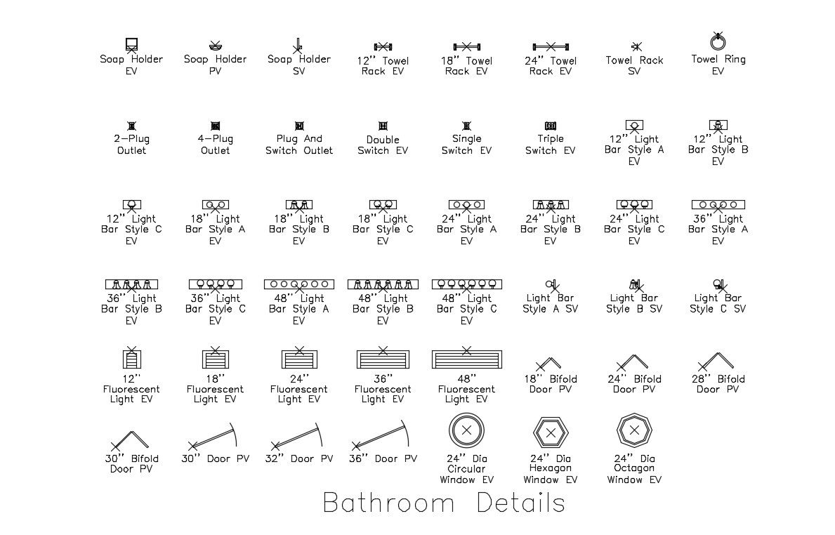 Electrical Symbols CAD Blocks