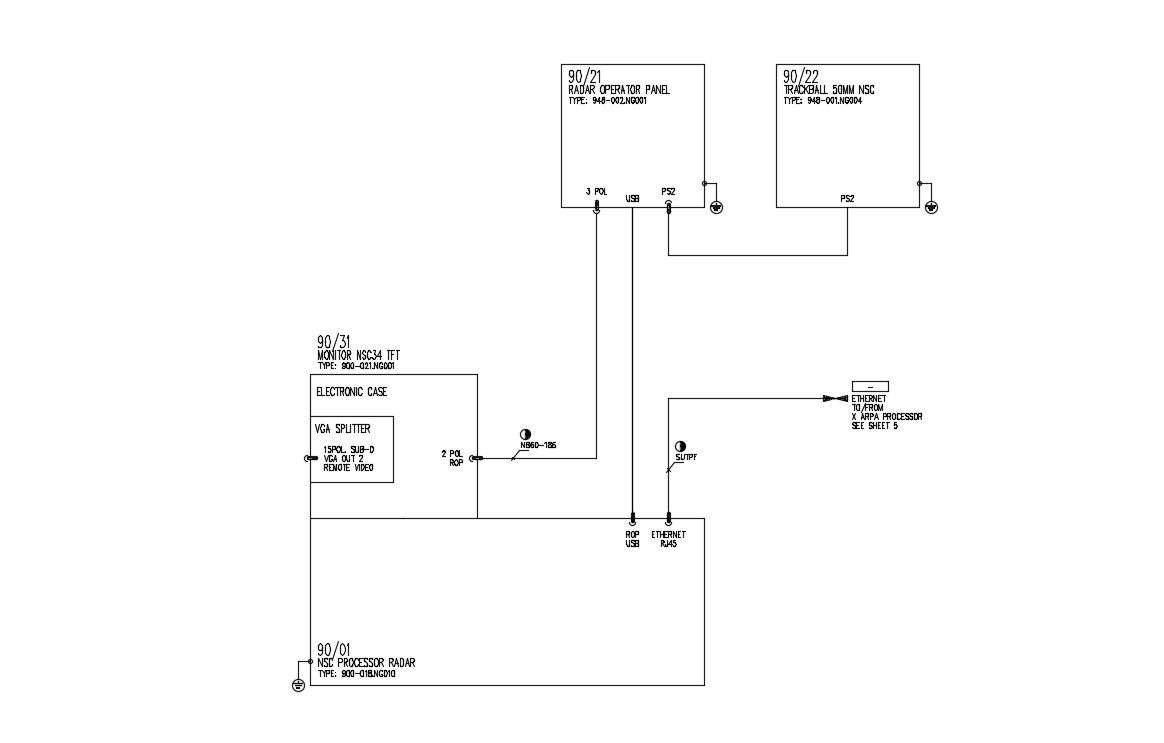 Electrical Wiring CAD File