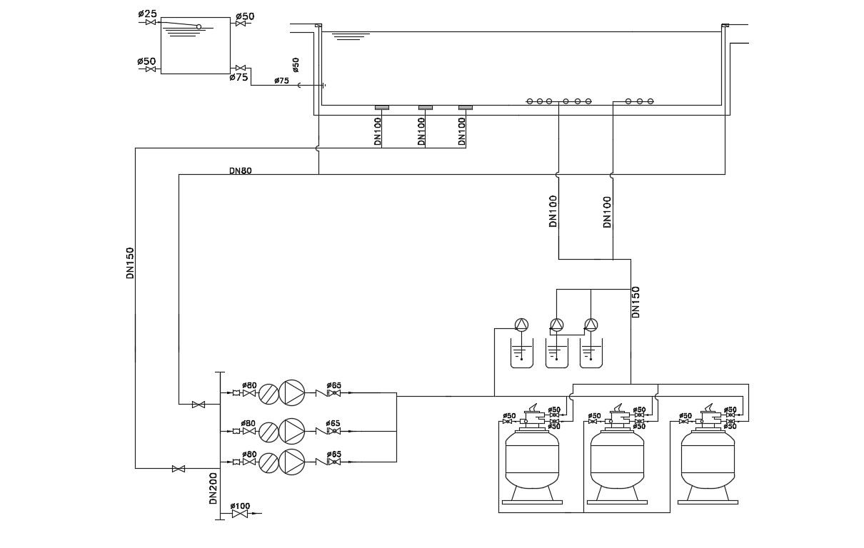 Electrical Wiring Design AutoCAD Drawing Download